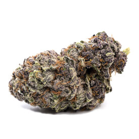 Dried bud from the Granddaddy Purple plant